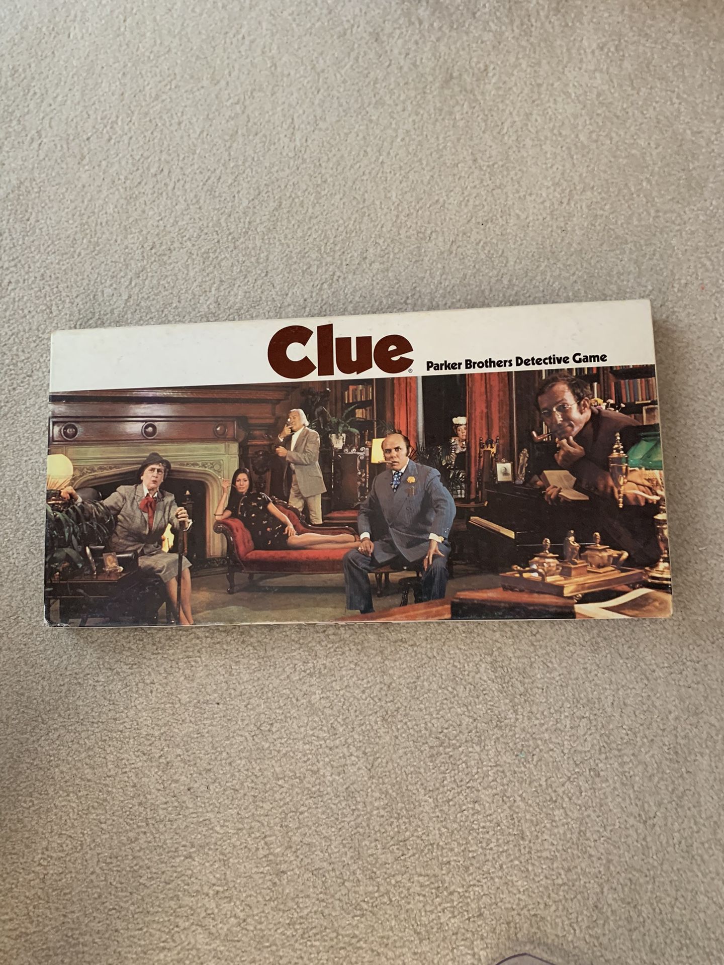Original 1972 CLUE BOARD GAME #45 COMPLETE in Excellent Condition