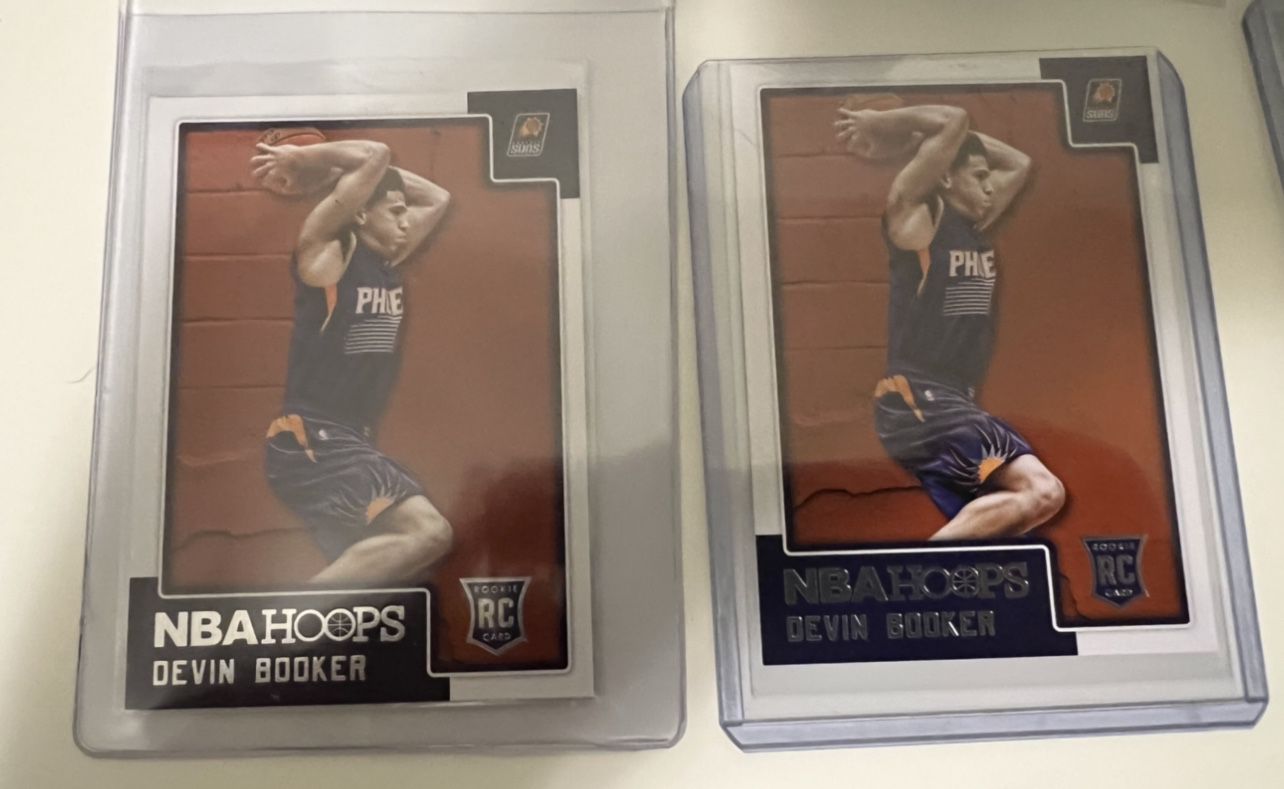 🔥🏀Devin Booker Rookie Card lot of 2🔥
