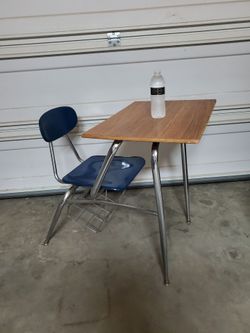 Combo Desk with book basket