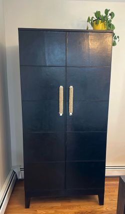 Leather Dinning Room Cabinet $399