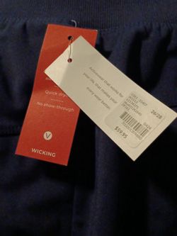 Navy Blue Activewear Shorts with Tags