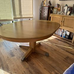 Ethan Allen Elements Dining Table, Buffet, & Chairs