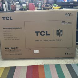 TCL Roku TV 50”