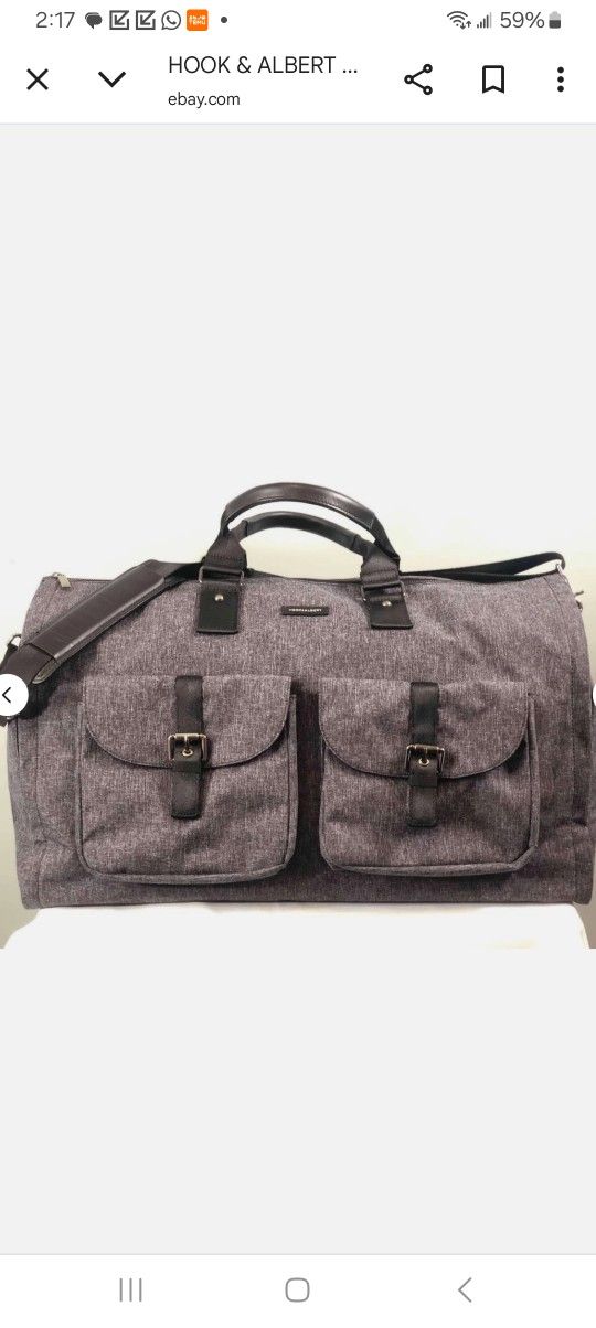 Hook And Albert Duffle Bag