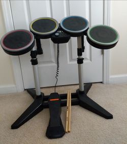 Xbox 360 Rockband Harmonix Drum Set