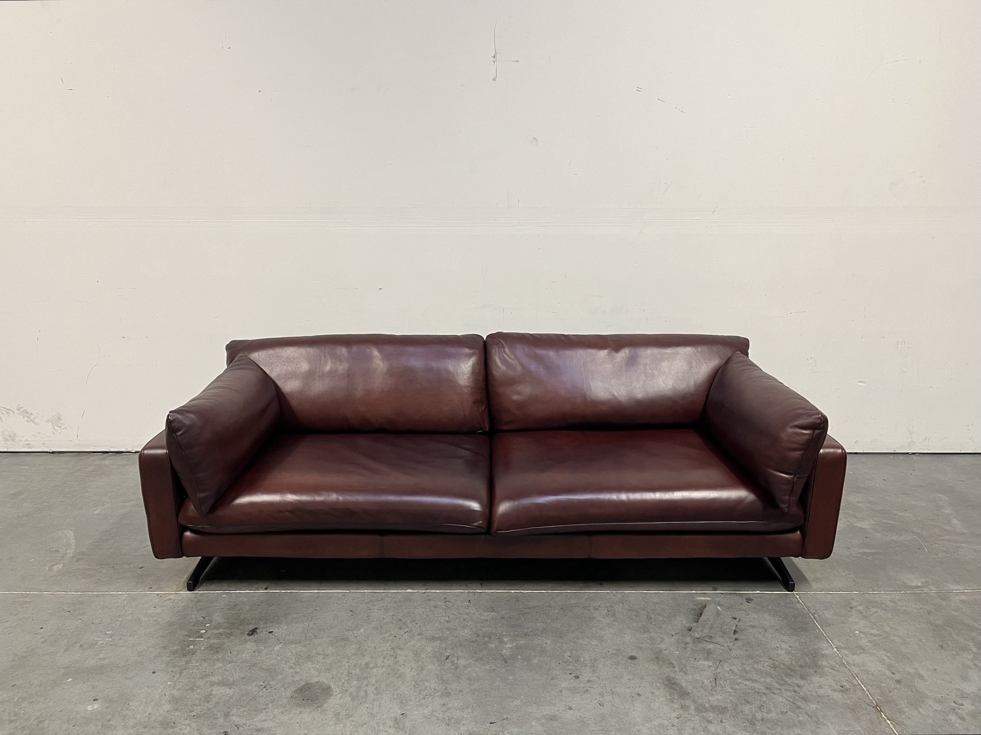 Arhaus, Jarvis Leather Sofa