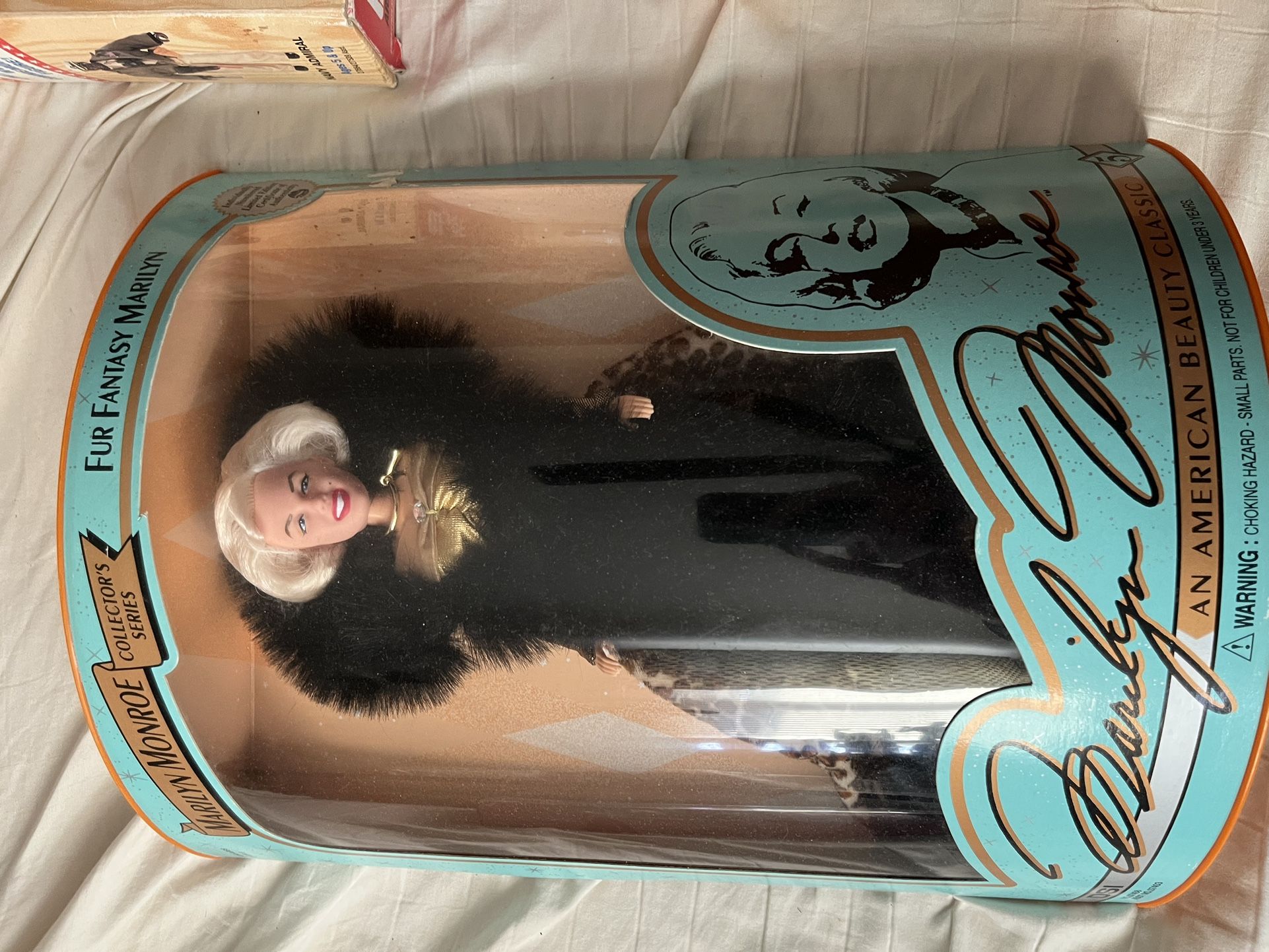 Vintage 1993 Limited Edition Collectors Fur Fantasy Marilyn Monroe
