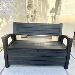 Storage Bench Graphite Gray
