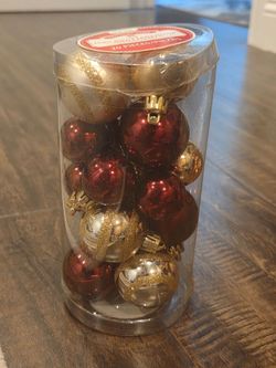 Christmas bulbs mini