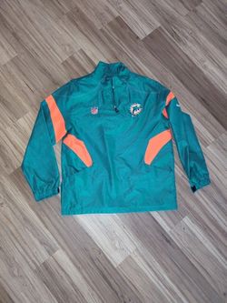 Miami Dolphins Wind Breaker-Mens Large-Reebok