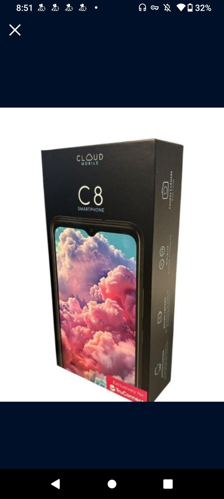 Cloud Mobile Stratus C8 New