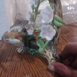 New Fine Porcelain Hummingbird PQ-74 New In Box