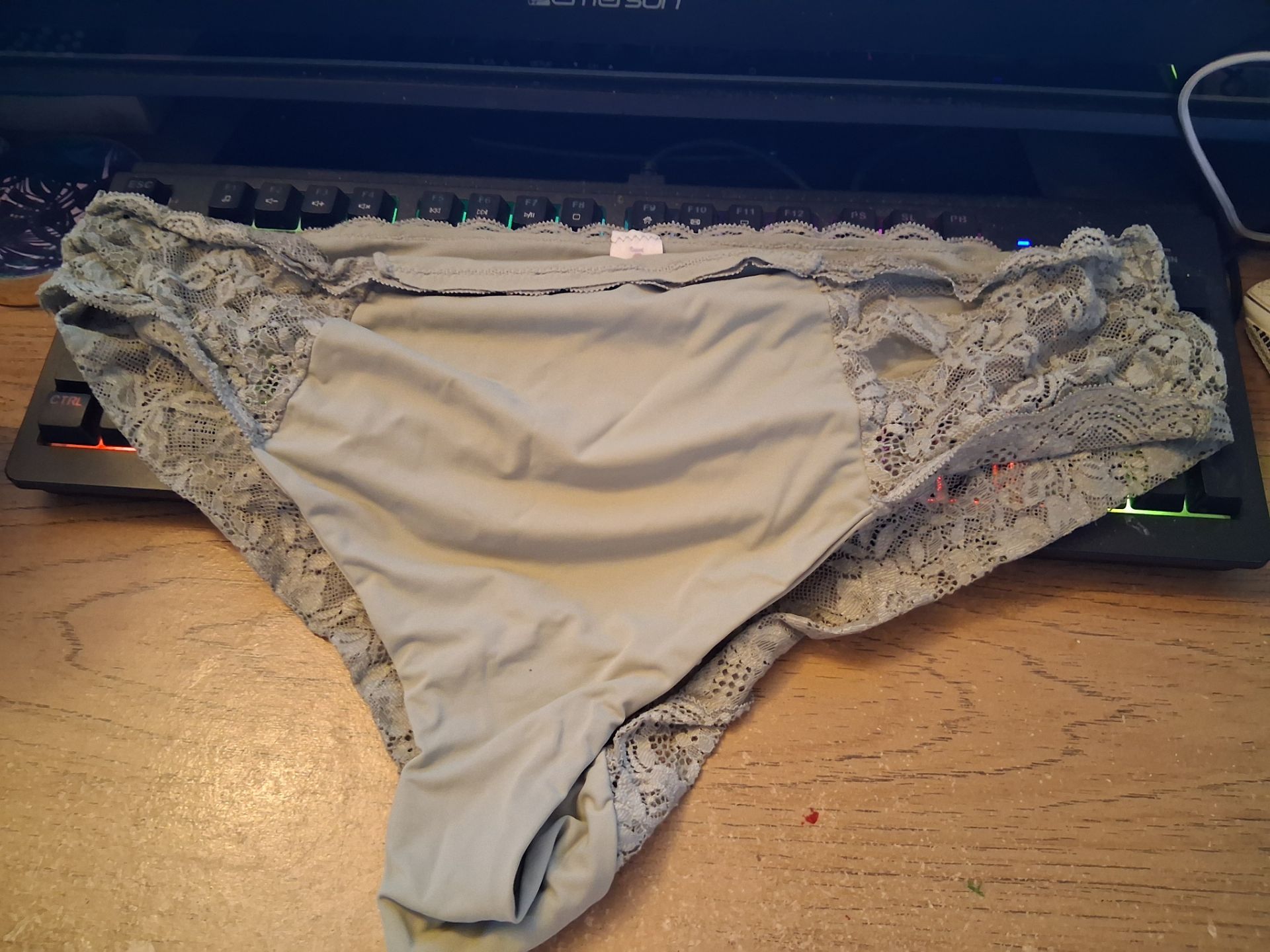 Gray panties