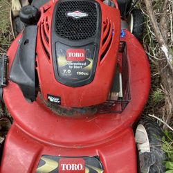 Toro Self Propelled Mower 