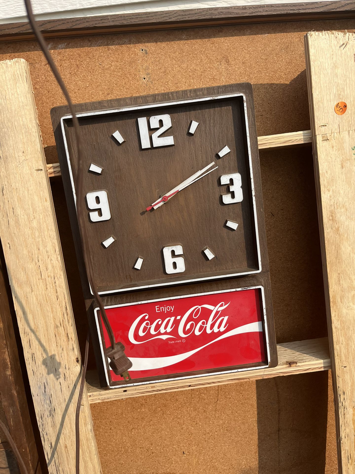 Antique Coca Cola Clock