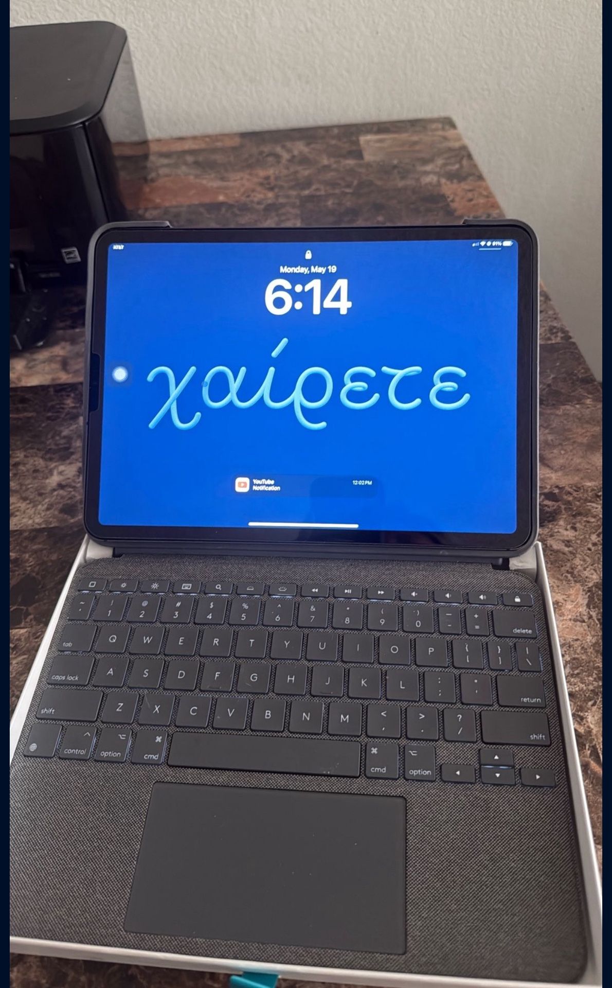 Combo Touch Logitech Keyboard Case For iPad Pro