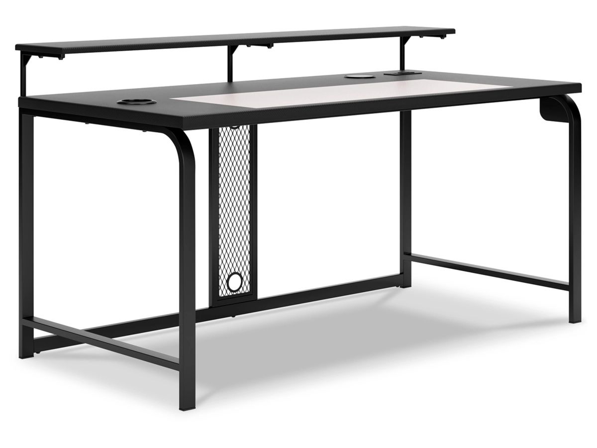 Home Office Desk or Gaming with Raised Monitor Stand