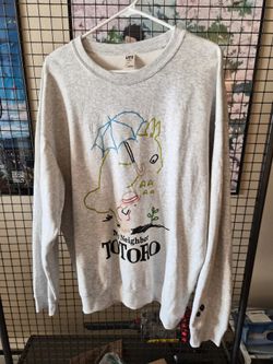 Uniqlo Studio Ghibli My Neighbor Totoro Sweatshirt XL