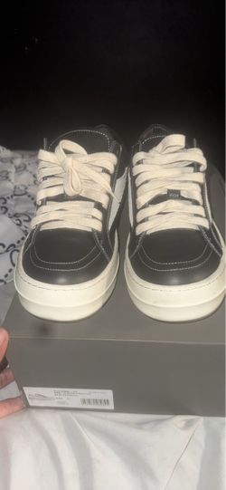 Rick Owen size 9.5 good quality extra shoe laces and dust bag