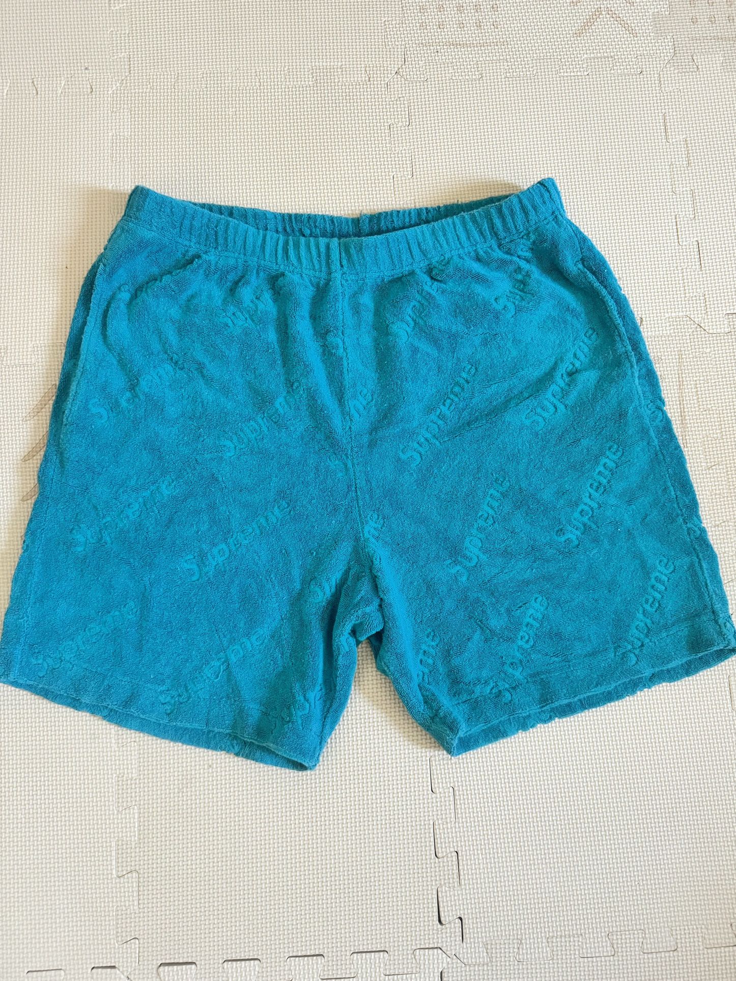 supreme terry jacquard logo shorts パンツ Supreme Terry Jacquard