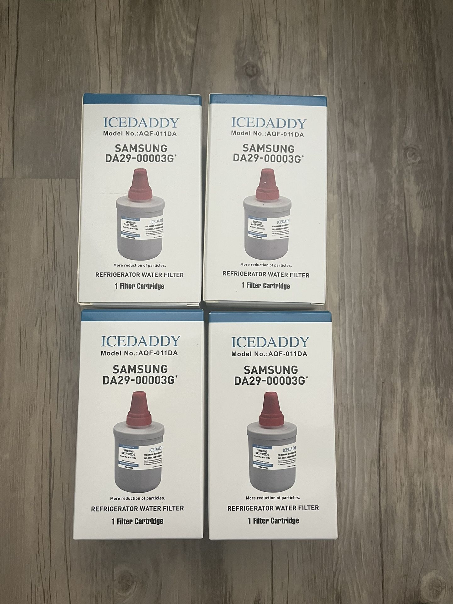 4 pack IceDaddy Samsung DA29-00003G Replacement Water Filter 💧 – Fresh Water Anytime!