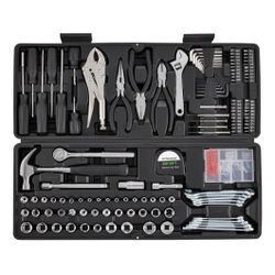PITTSBURGH Tool Set with Case, 130-Piece
