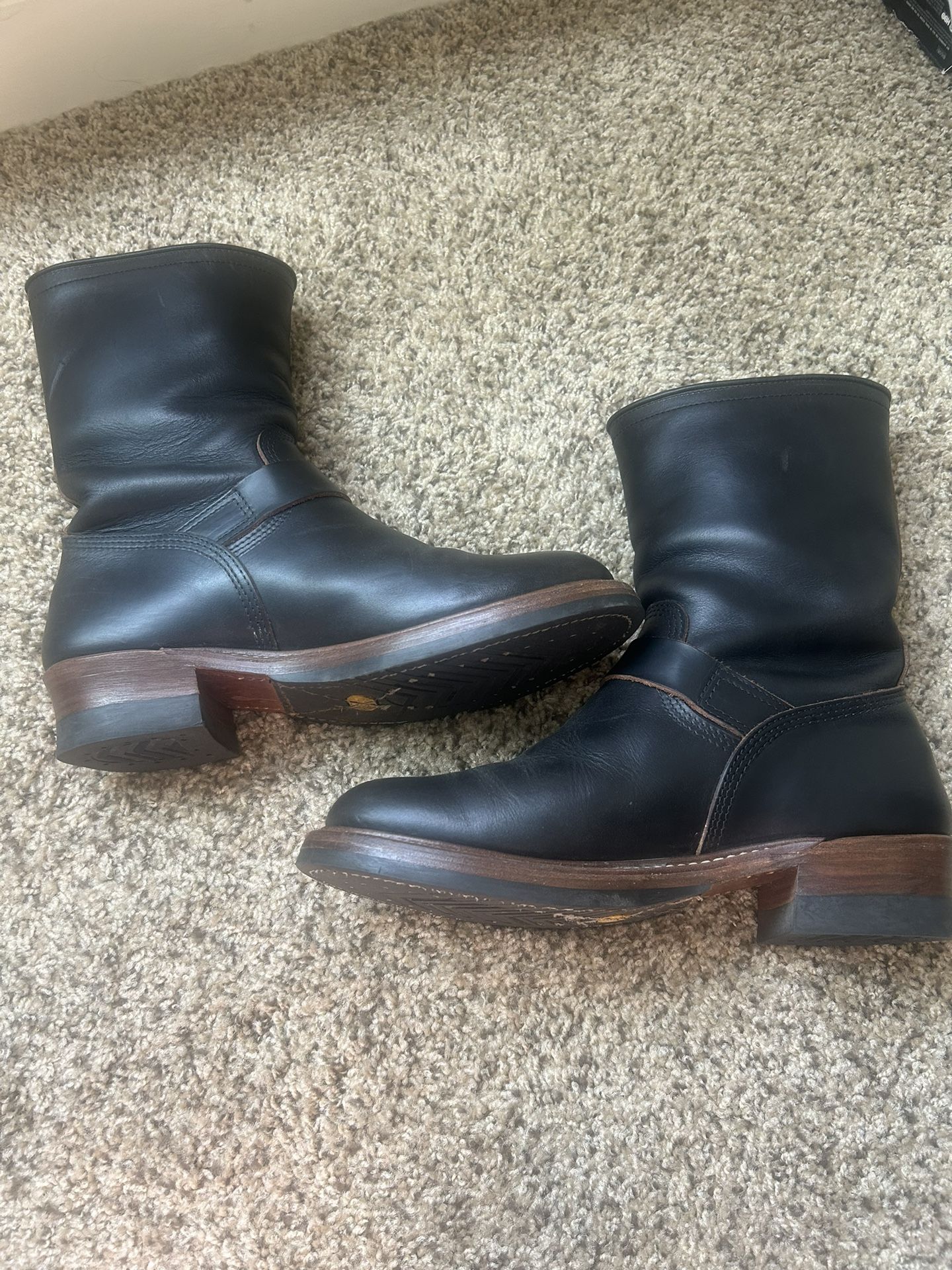 John Lofgren Engineer Boots Black CXL