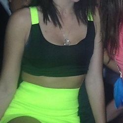 Neon Bandage Skirt Small