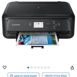 Canon TS5120 Wireless All-In-One Printer with Scanner and Copier: Mobile and Tablet Printing, with Airprint(TM) and Google Cloud Print compatible, Bla