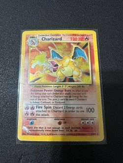 Pokemon Charizard Orginal Card