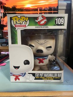 Funko Pop Movies Ghostbuster #109 Stay Puft Marshmallow Man Hot Topic Exclusive