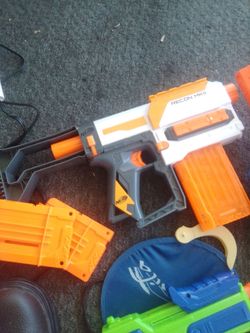 Nerf guns and vest