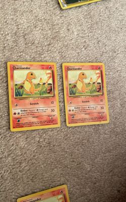 Charmander Pokemon Card