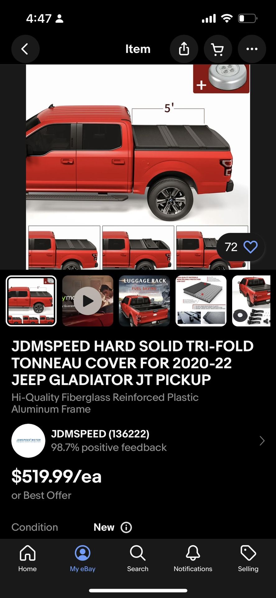 Tonneau Cover for Sale in Bakersfield, CA OfferUp