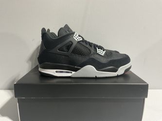 Jordan 4 Retro SE Black Canvas DS Sz 13