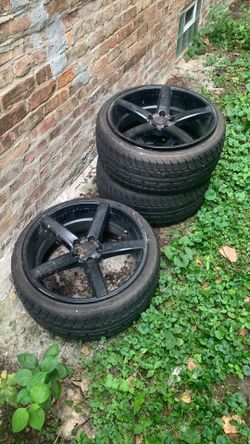 20 inch rims/ good tires