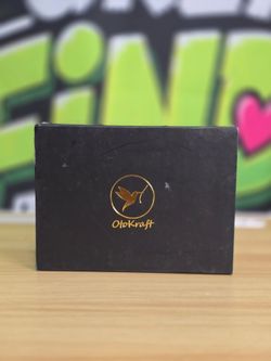 Otokraft Full Grain Leather AirTag Wallet – New in Gift Box