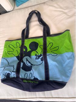 Large Canvas authentic Disney World tote 👜 bag