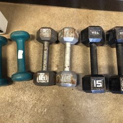 Dumbbells $1/lb