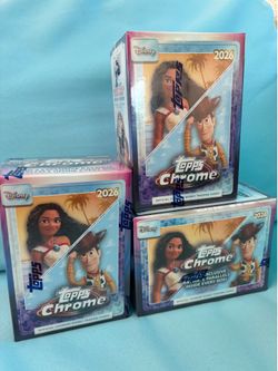 2026 topps chrome Disney blaster box