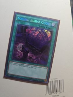 Yugioh foolish burial goods