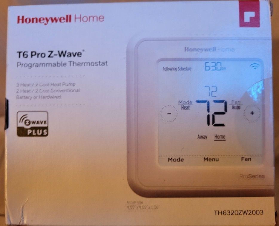 Honeywell Pro Z Wave Smart Thermostat