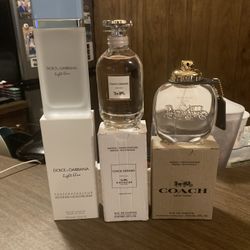 New Dolce & Gabbana And Coach Women's Perfumes