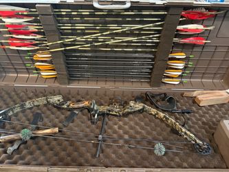 Diamond compound bow with case and more