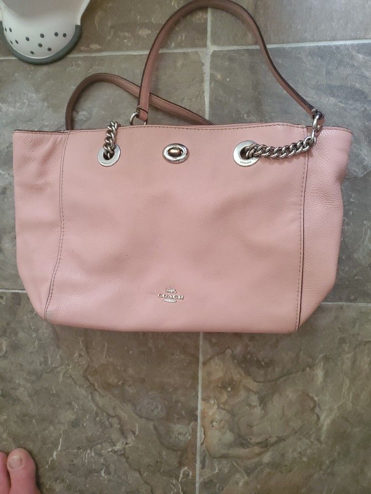 Well Used Authentic Coach Purse