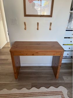Desk Writing or Computer - Reclaimed Wood with Pull Out Drawer