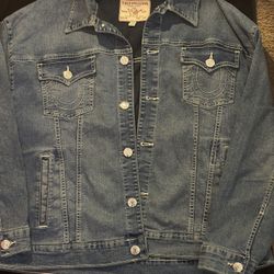 Blue Jean True Religion Jacket