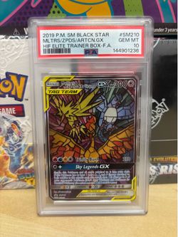 Stainglass Birds Hidden Fates promo PSA 10