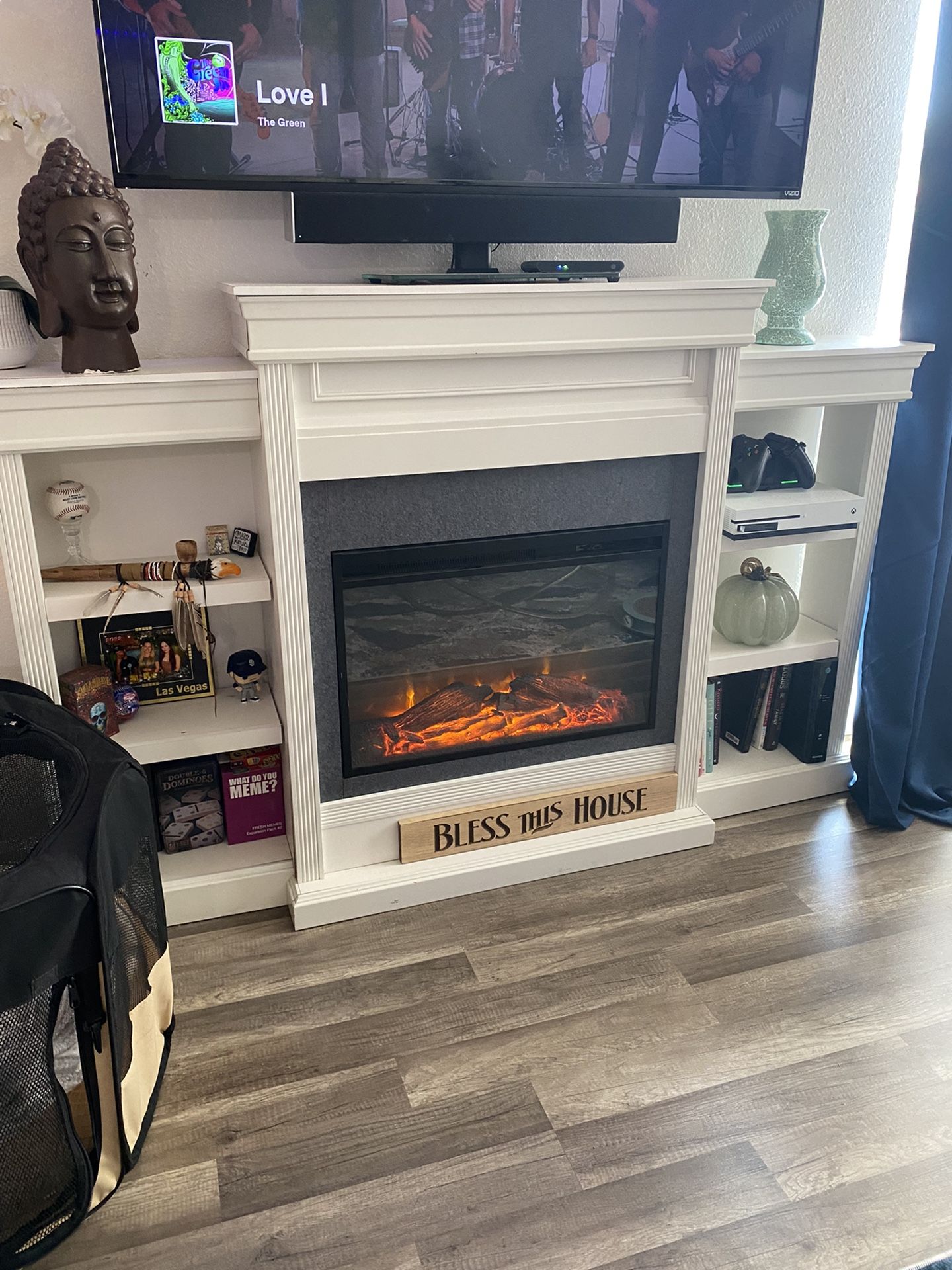 Tv Stand. Fireplace for Sale in San Diego, CA OfferUp