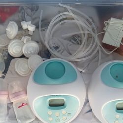 Spectra S1 Breast Pump Set - 2 Pumps & Tons of Accessories